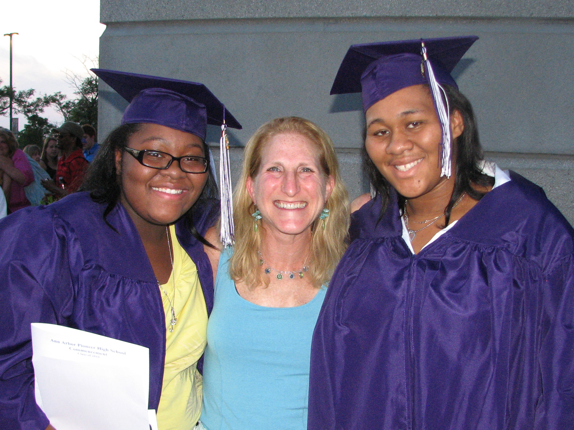 Graduates and Sue