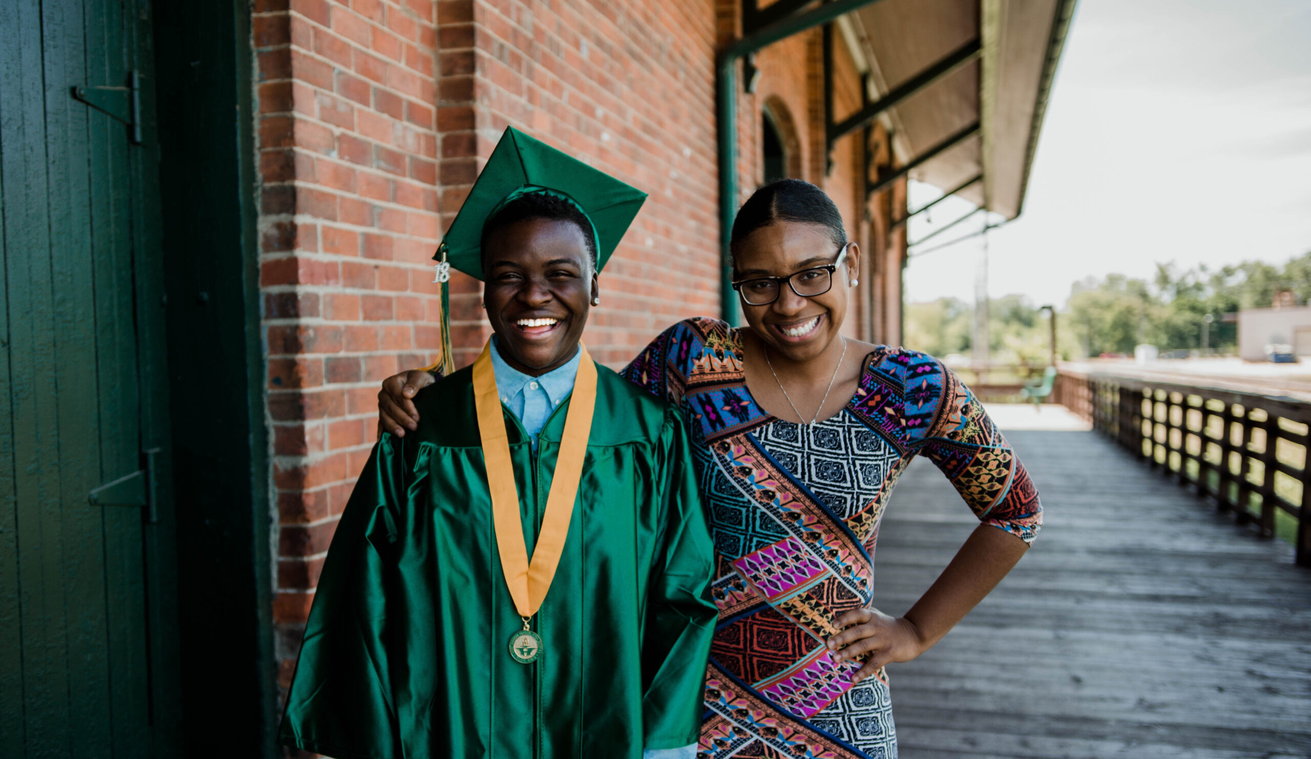 Girls Group Grad - Amber and Micah