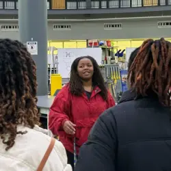 dearborn University of Dearborn tour with Girls Group alumni